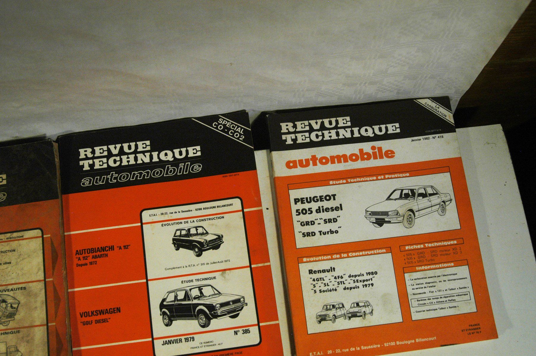 Libri: Revue Technique Automobile franz. – Usato da Herisau venduto da Wisen 3