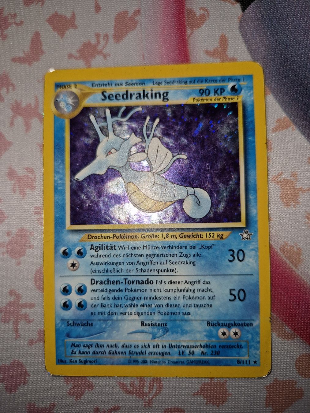 Pokémon Sammelbilder & Trading cards: Seedraking DE Neo Genesis – Gebraucht aus Wangen b. Olten von shlem 1