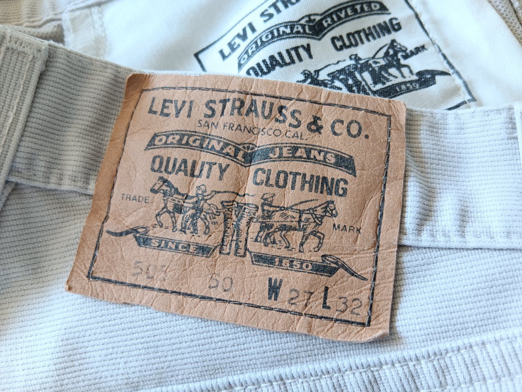 Levi's Jeans: LEVIS 505 Jeans taille / Grosse W27 L32 – Usato da Cossonay-ville venduto da Super-Price-Quality 9