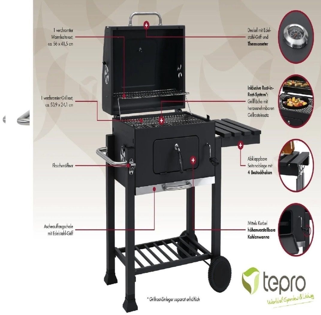 Griglie: Holzkohle grill – Usato da granges paccot venduto da RMBS 1