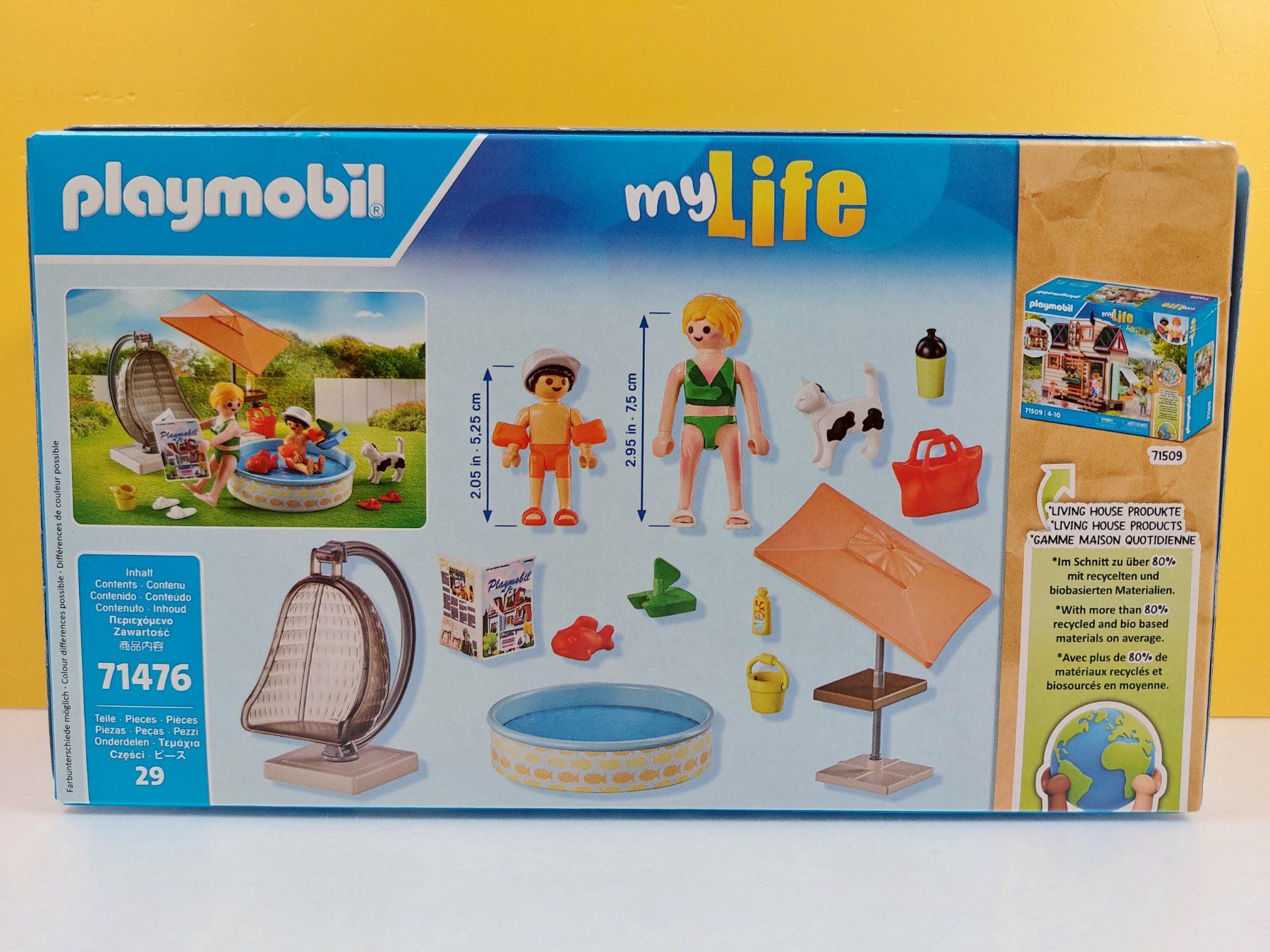 Playmobil Giocattoli: PLAYMOBIL 71476 Planschspass - Pool zu Hause NEU – Nuovo e nell'imballaggio originale da St.Gallen venduto da TinasBauundSpiel 1