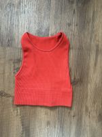 Débardeur rouge côtelé – Taille XS/S – Très bon état