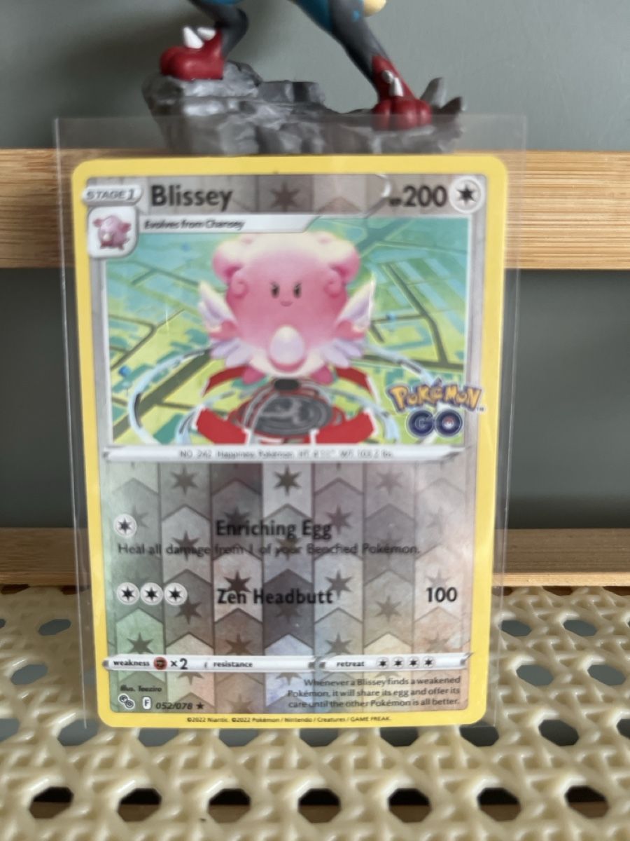 Pokémon Sammelbilder & Trading cards: Blissey 052/078 Reverse Holo Pokémon GO Englisch  – Gebraucht aus Au ZH von curio.concept 1