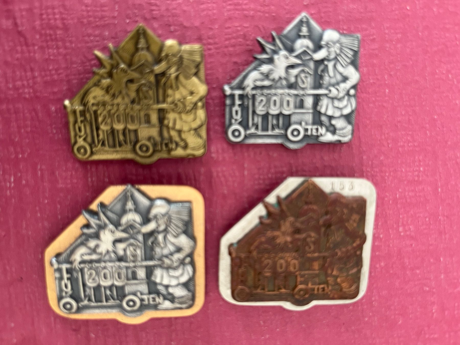 Placchette & Badge: FUKO Olten Satz 2002 inkl. Gönner – Usato da Itingen venduto da Bebbi6569