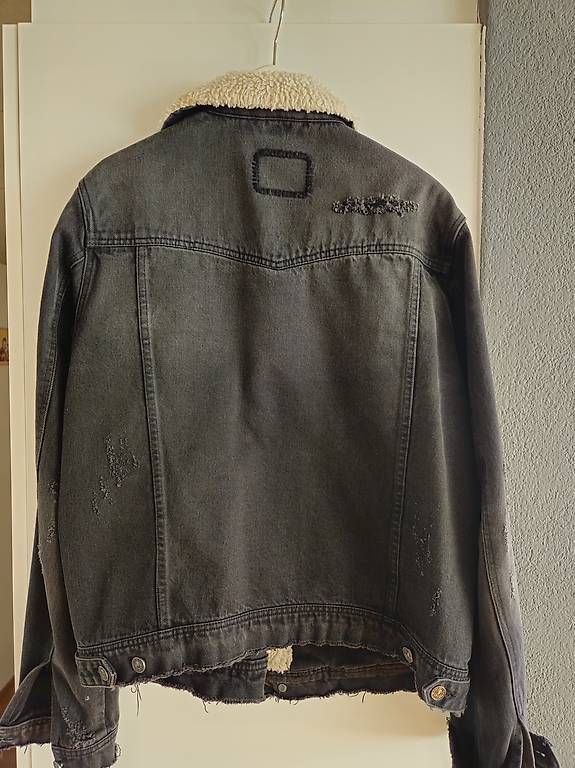 Giacche: Tigha Jeans Jacke grau XL – Usato da oensingen venduto da df1988 1