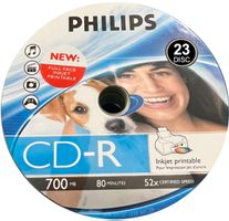 CD-R PHILIPS 23 ST. & BD-R VERBATIM  3 ST.