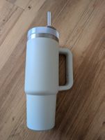 Travel mug/ isolierter Trinkbecher mit Strohhalm, 900ml -NEU