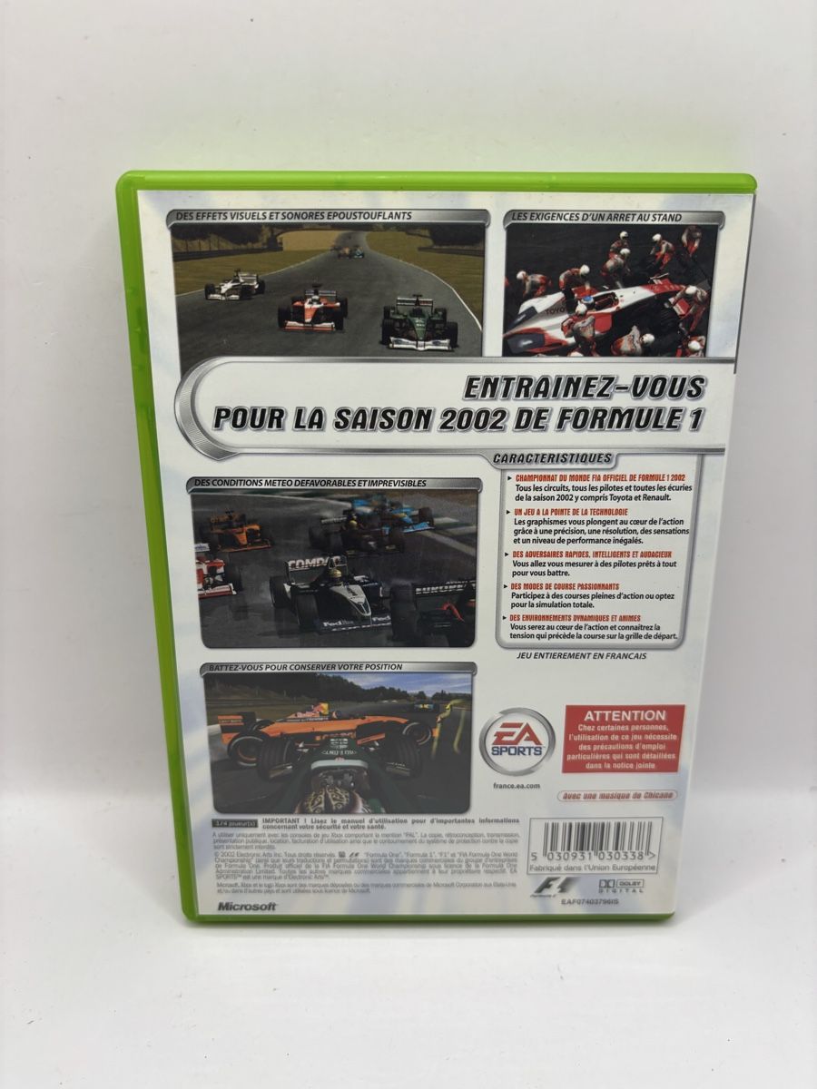 Giochi: F1 2002 EA Sports Xbox Mint – Usato da Genève venduto da sho_67qj 1