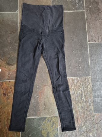 Umstandsjeans schwarz Gr. 36, top Zustand,