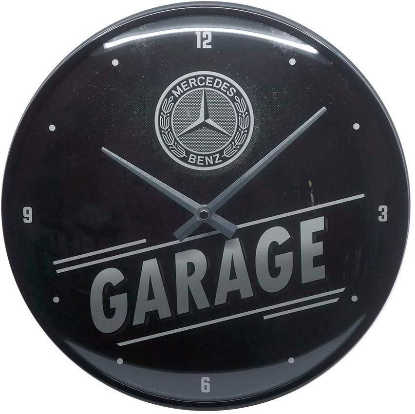 Orologi da terra & Orologi da parete: Mercedes Garage Uhr – Nuovo e nell'imballaggio originale da Menziken venduto da _Goldis_