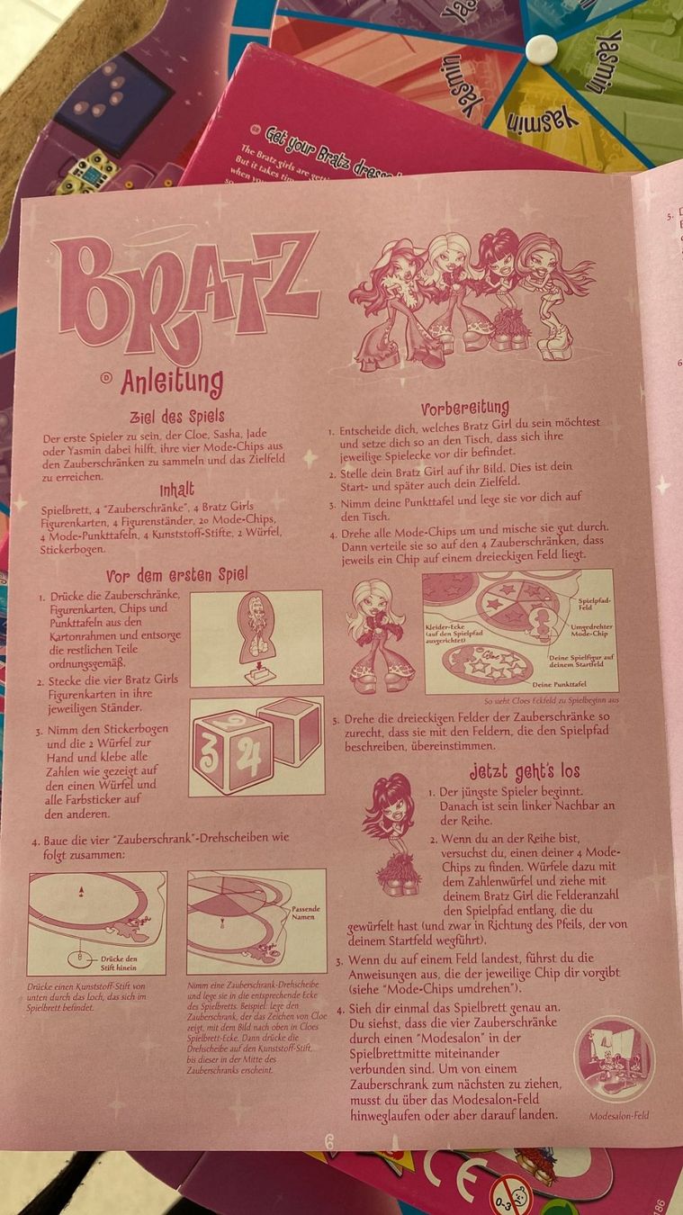 Spiele: Bratz Spiel, MB – Gebraucht aus Dagmersellen von Arcticsnow2017 2