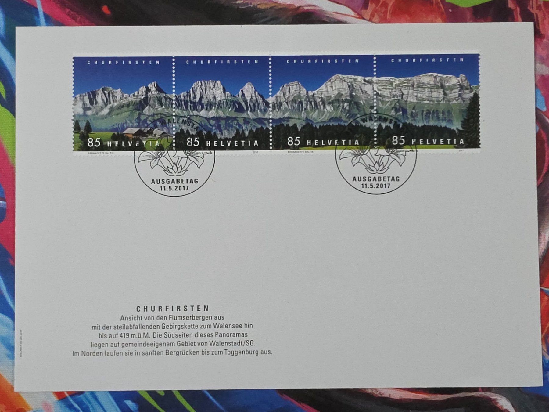 Tutti i francobolli: CL27 Enveloppe + Timbre Suisse 2017 – Usato da Cousset venduto da Patrick_Collections