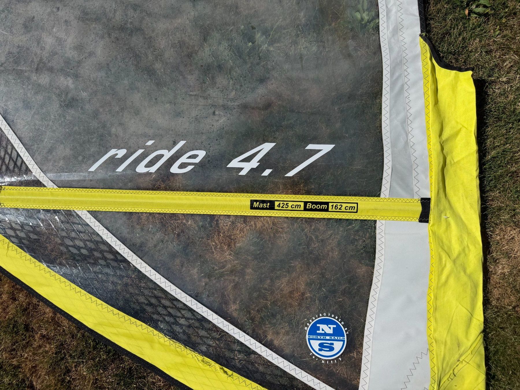 Tavole da surf e di nuoto: Windsurf Segel 4.7 sehr leicht. – Usato da Wilen b. Wil venduto da yes2598 1