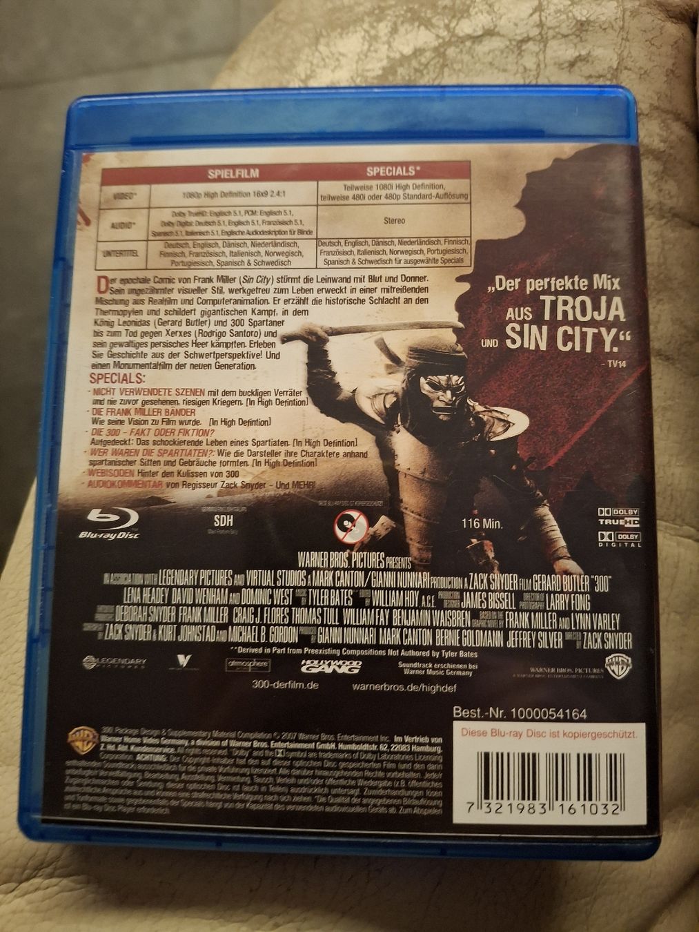 Tous les DVDs: 300 - Blu-ray – D'occasion à Dinhard par lor_p8fn 1