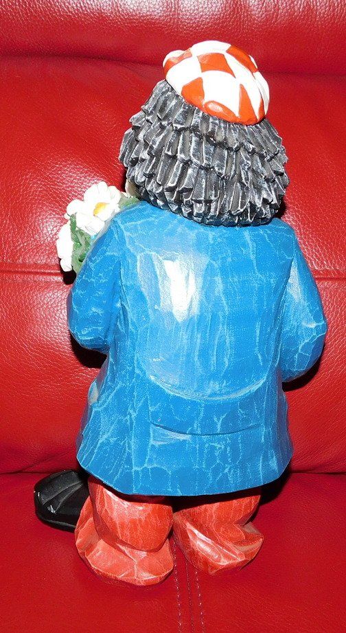 Statuette: Seltener Gilde Clown, H ca. 34 cm – Usato da Villnachern venduto da Schnugelchen 2