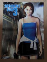 Resident Evil 3 Nemesis Jill Valentine Vintage-Poster (1999)