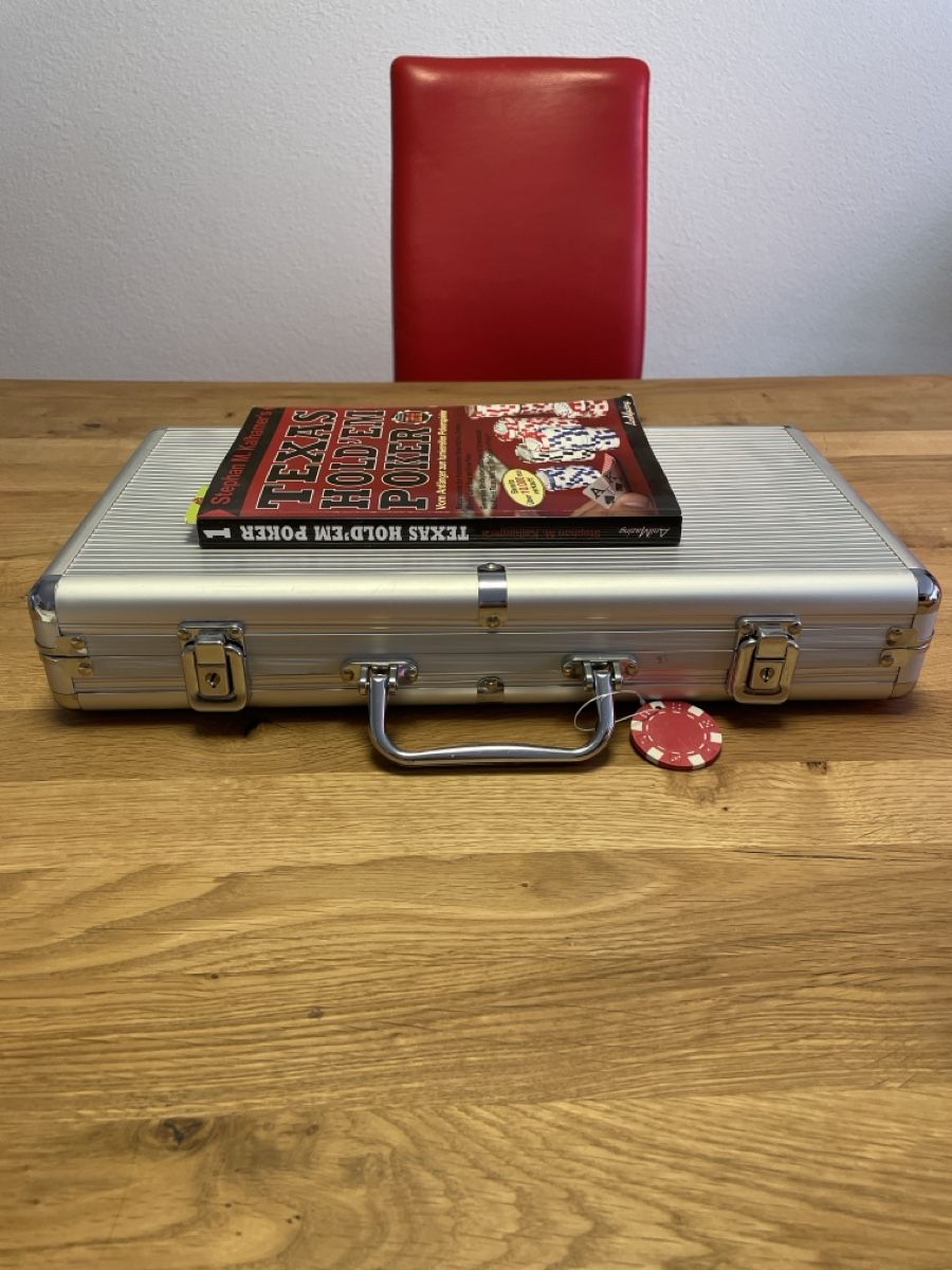 Giochi: Pokerkoffer mit Buch – Nuovo (secondo la descrizione) da Winterthur venduto da Sarita128 4