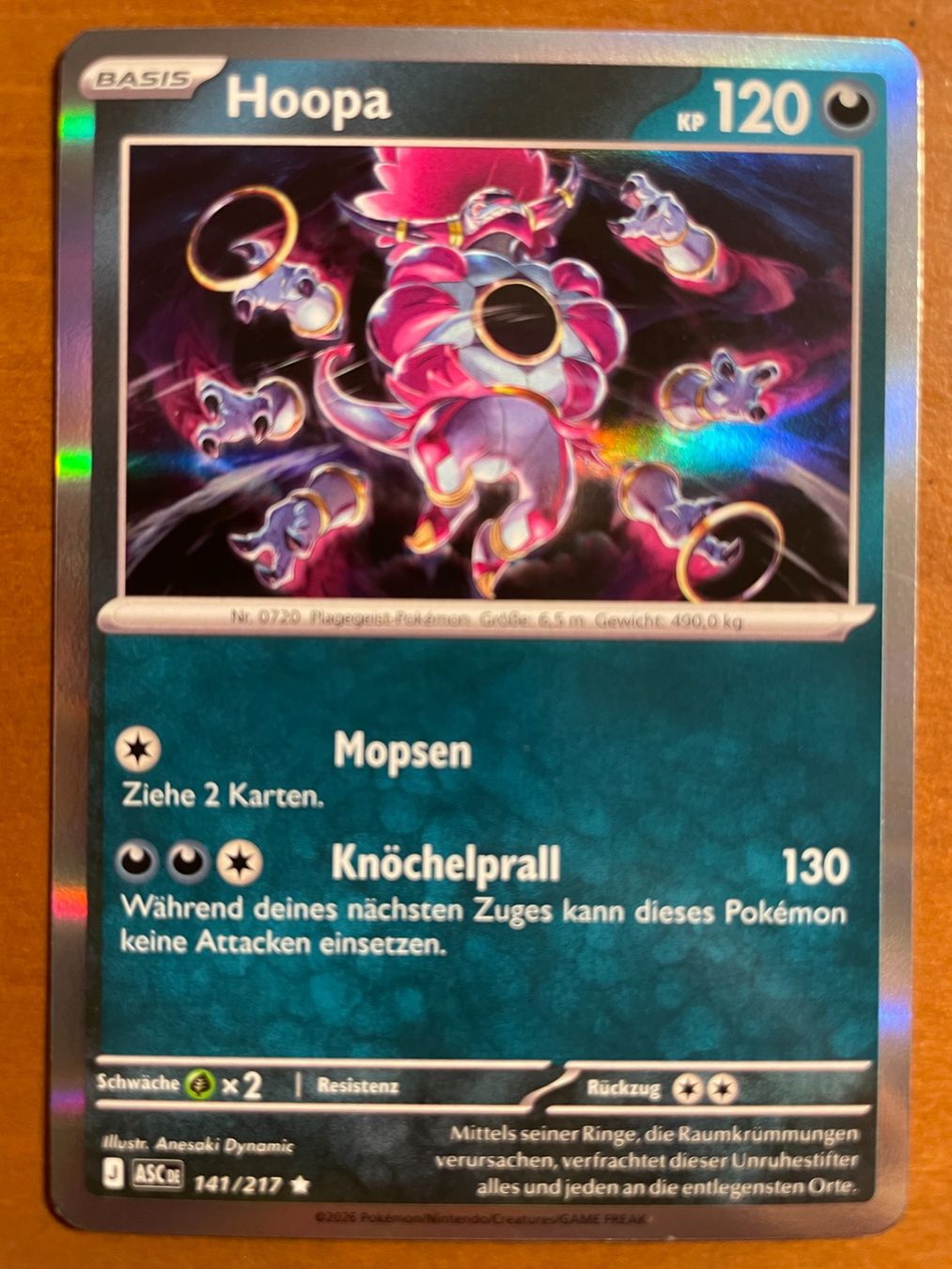 Pokémon Carte collezionabili: Pokemon Hoopa Holo (Versand gratis) – Nuovo (secondo la descrizione) da Chur venduto da Angerson