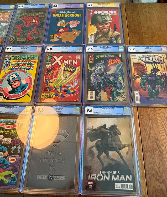 Fumetti: 15 x Graded Marvel & DC Comics - Big Collection!!! – Nuovo e nell'imballaggio originale da Dietikon venduto da gab_qz7y 3