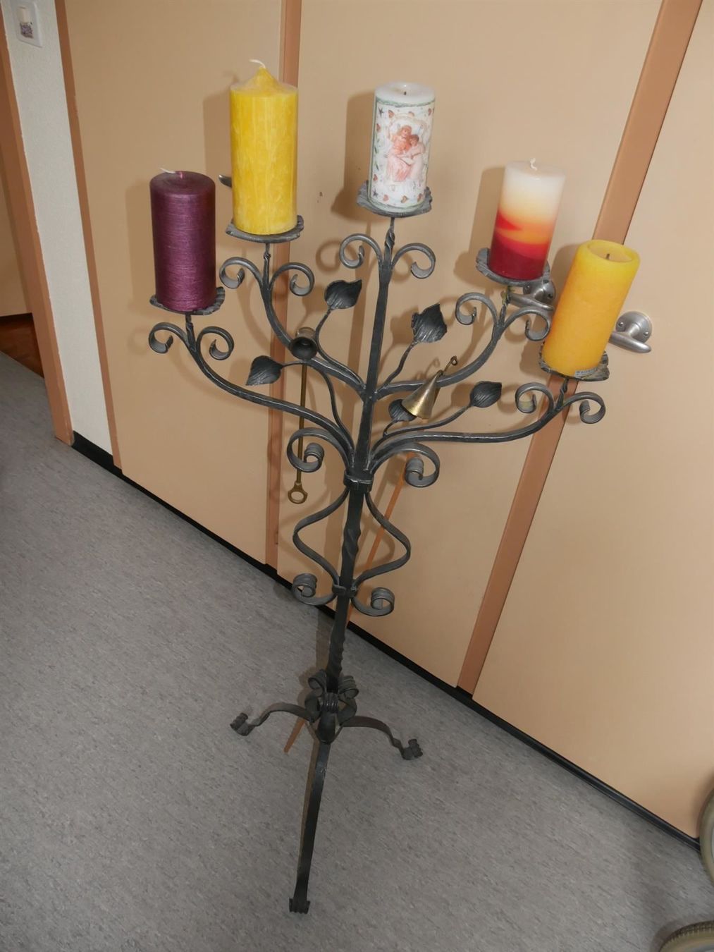 Portacandele: Kerzenständer Schmiedeisen – Usato da Gränichen venduto da Nimmersatt 4