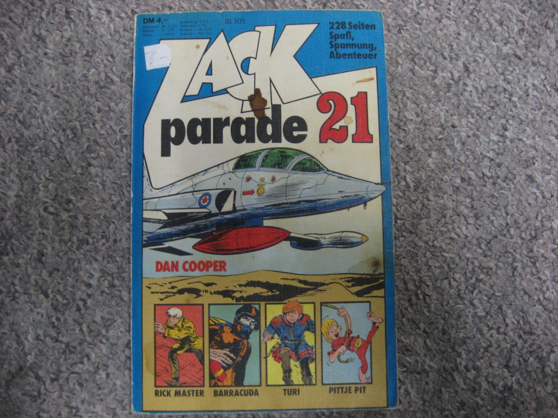 Fumetti: Zack Parade 21 – Usato da Bottighofen venduto da Spiderman61