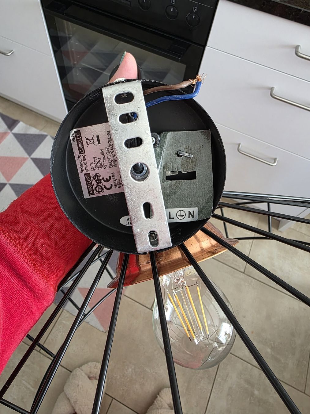 Lampadari & plafoniere: Hängelampe Industriestill – Usato da Pratteln venduto da bea_bxv5 2