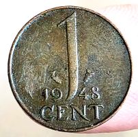 NIEDERLANDE 1 CENT 1948