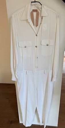 N21 silk white jumpsuit - 36 EU - as new!