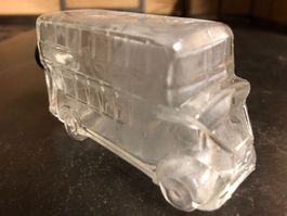 London bus car Oldtimer glas flasche