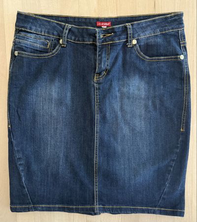 Sexy Stretch Jeansrock 40 von hydee