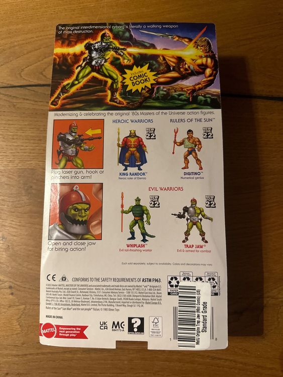 Les Maitres de l'Univers Origins Cartoon Collection - Filmation Trap Jaw / Dentos