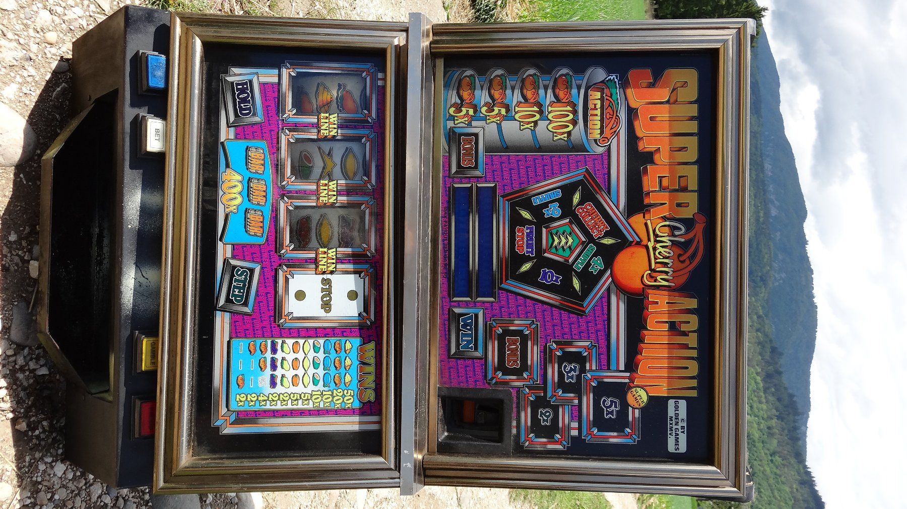 Slot Machine: Super Cherry Action Spielautomat – Difettoso da Biel/Bienne venduto da sachs502