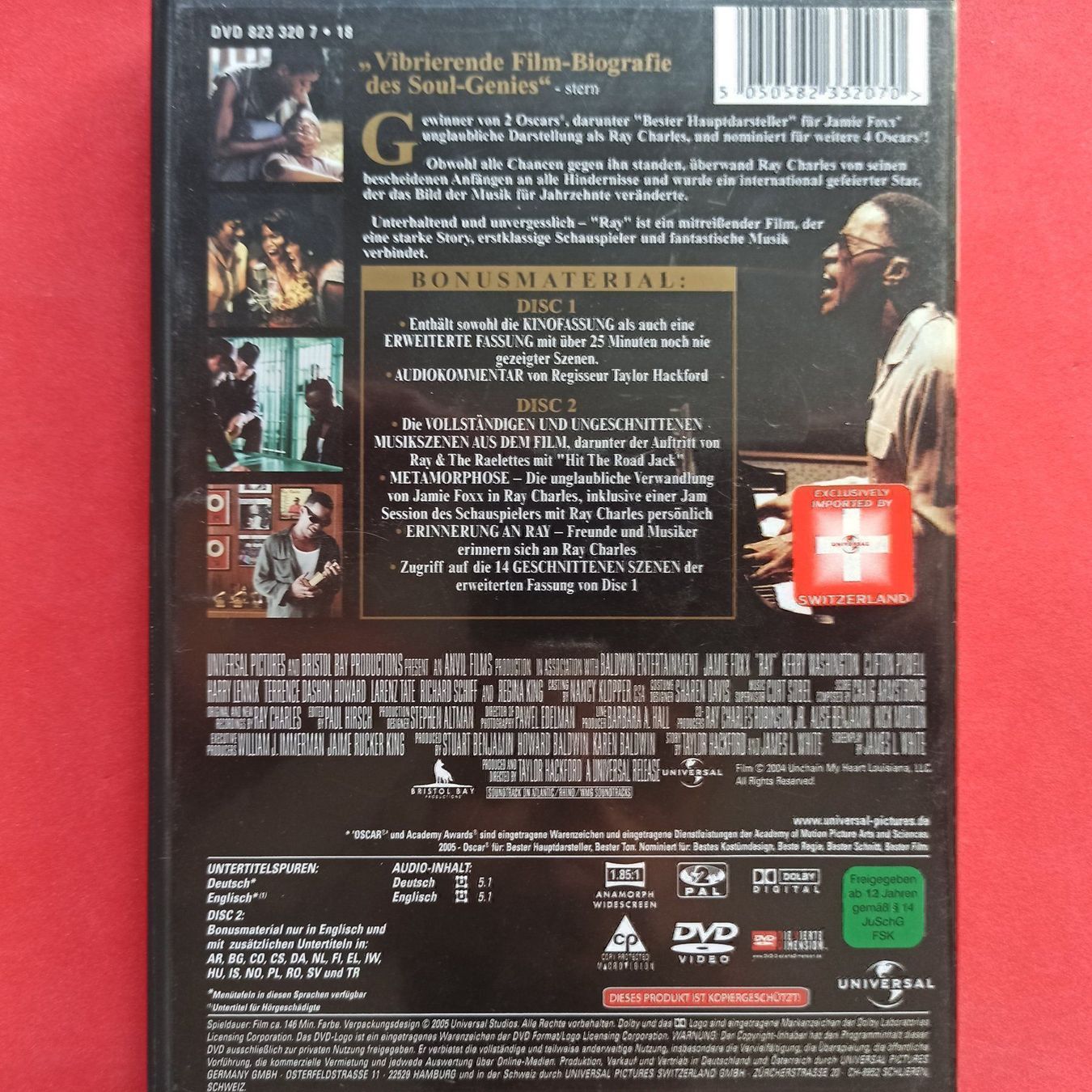 Tutti i DVDs: Ray (2 DVDs) – Usato da Dübendorf venduto da kb86_MOVIE 1