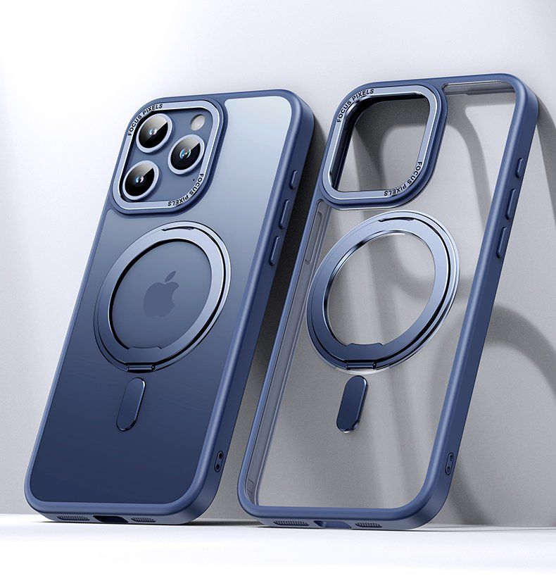 Cover & Protezioni schermo: iPhone 15 Pro/15 - Coque Magnétique support magsafe rotatif – Nuovo e nell'imballaggio originale da Morges venduto da DigiAC 3