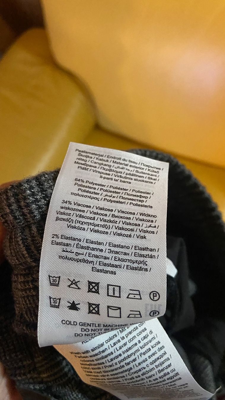 Hosen: Pantalon classic élégant, Taille M, carreaux – Neu und originalverpackt aus Réchy von santiwwrld_514 4