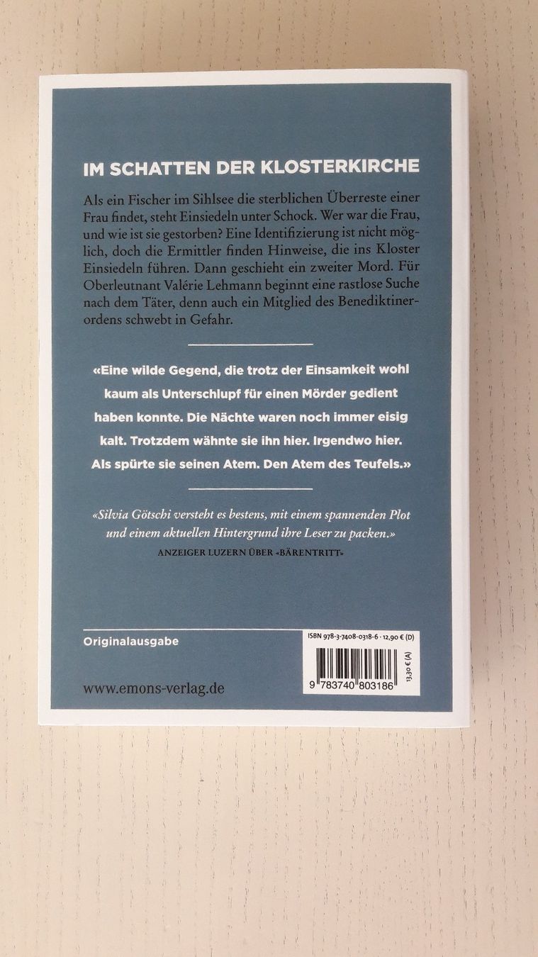 Libri: EINSIEDELN - Schweizer Krimi. – Usato da Lenzburg venduto da StevieD 1