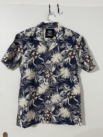 Dickies Hawaiihemd Gr. S mit Palmenprint, oryginal, top 