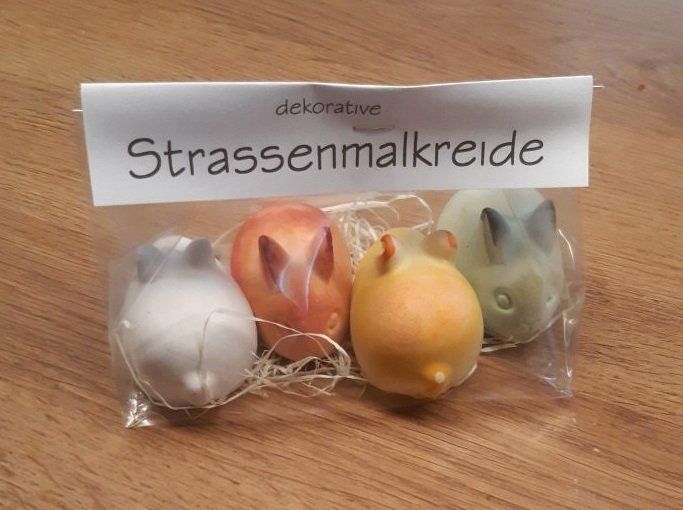 Spielzeuge: StrassenmalKreide 4er Set Hase, die Geschenkidee – Neu und originalverpackt aus Ersigen von KreideWerkstatt 1