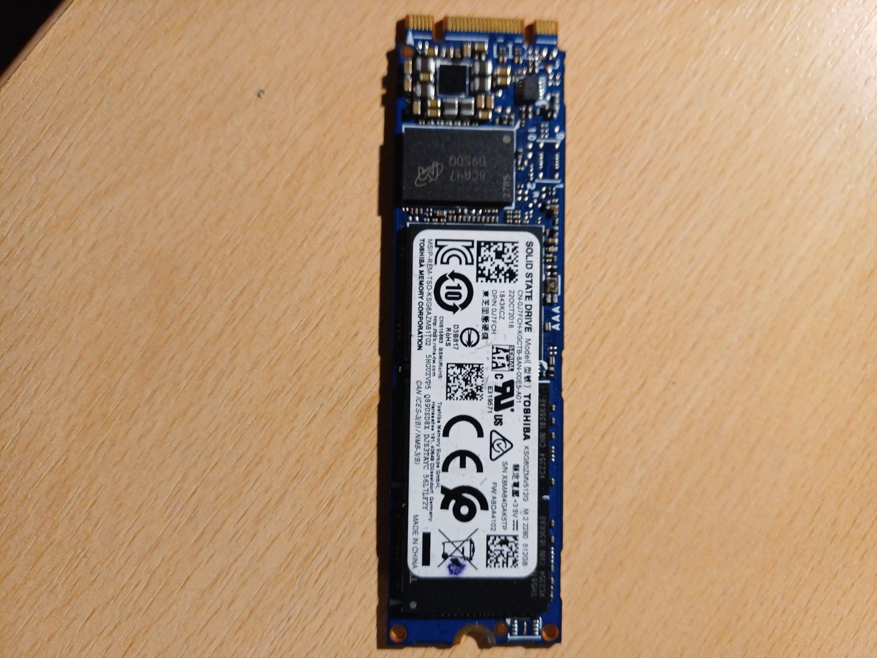 Harddisks: Disque SSD  512Go M2 2280reconditionné – Gebraucht aus Le Locle von elisa_5085