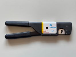 Huber+Suhner 75ZO-4-4 Crimpzange mit Einsatz C 2