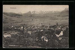 Wattenwil, Totalansicht aus der Vogelsch