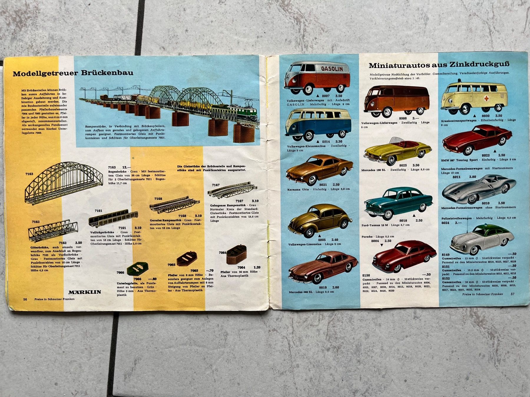 Märklin Dokumente: Märklinkatalog – Gebraucht aus Rudolfstetten von Rrst1968 2
