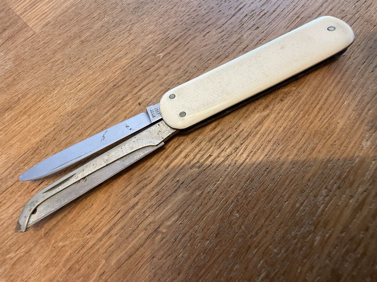 Taschenmesser: Antikes Sandoz Taschenmesser mit Säge  DRGM – Gebraucht aus Goldach von Messerguru 4