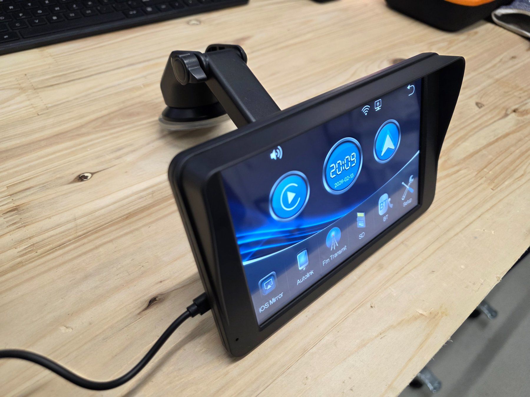 Lettore multimediale & Streamer: Drahtloses Auto Display 7'' – Usato da Balsthal venduto da mtwd