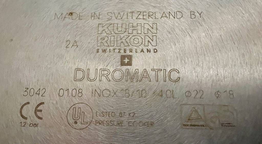 Töpfe: Kuhn Rikon Duromatic 4L  – Gebraucht aus Meilen von Inie 3