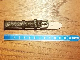 16mm Bracelet de montre en cuir