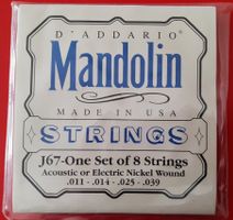 D'Addario Corde (saite) per mandolino SET completo