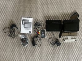 DVD-Player-Set mit zweitem Monitor
