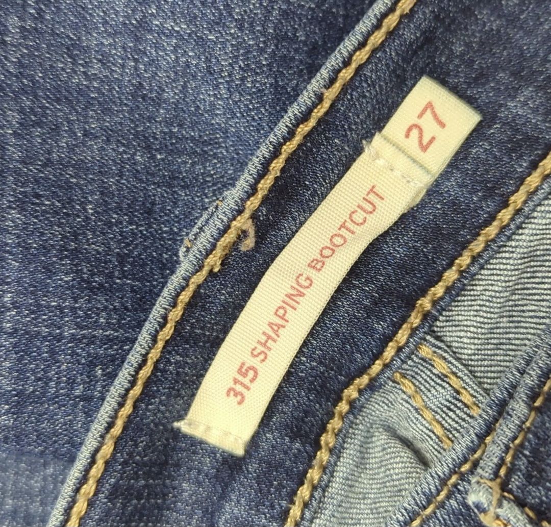 Levi's Jeans: Levi's 315 Shaping Bootcut Jeans Blau W27 – Nuovo (secondo la descrizione) da Le Locle venduto da sAm_2112 1
