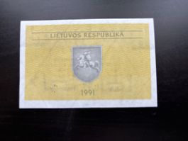 Billet Lituanie 